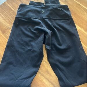 Black lululemon leggings